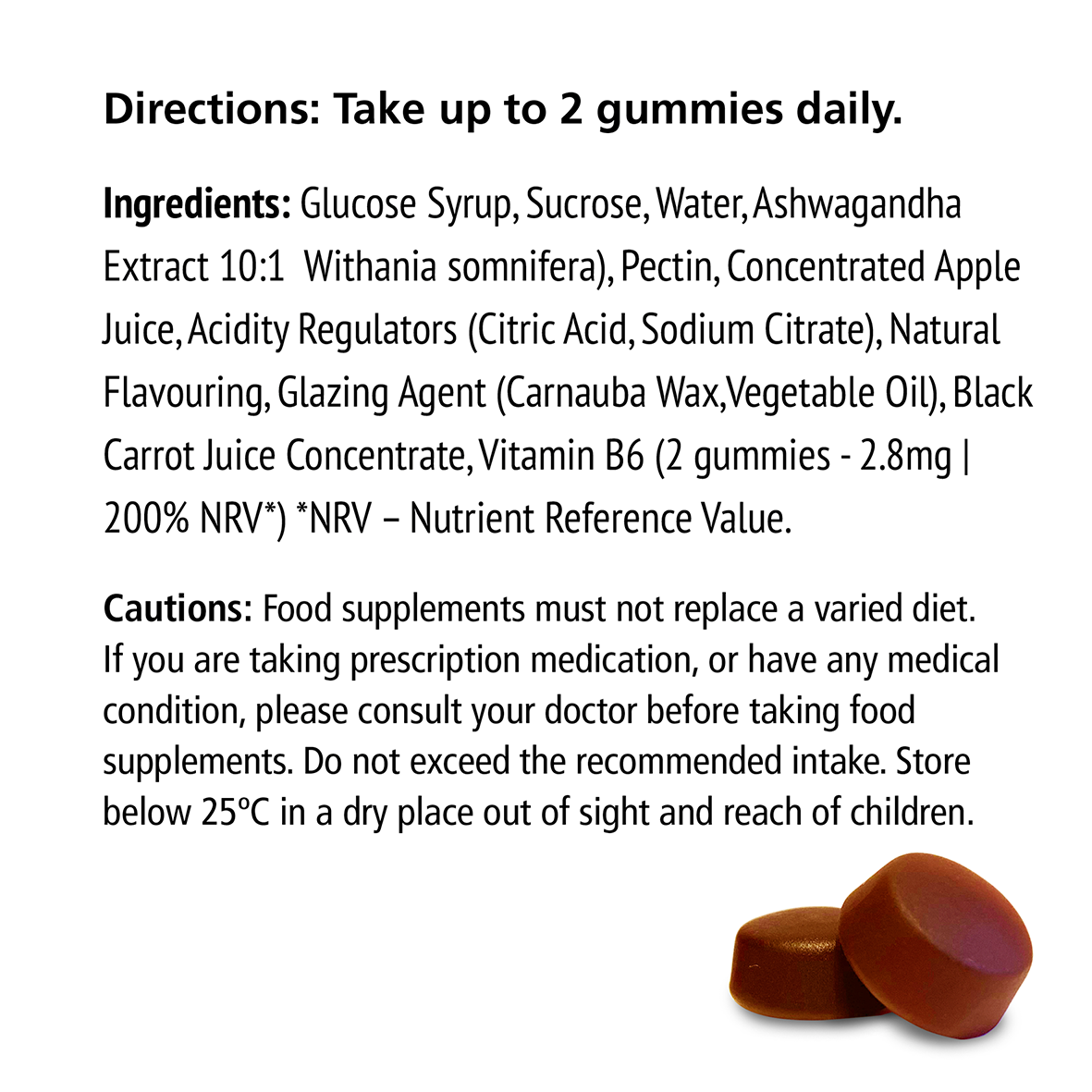 Kalma 3mth Value Pack x180 Ashwagandha Gummies | Apple | 3000mg Pure Extract for Stress & Balance