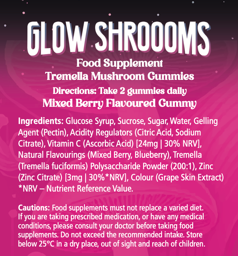 30 Day Glow & Flow 3 in 1 Wellness Gummy Bundle | Skin Glow, Brain Boost & Gut Support