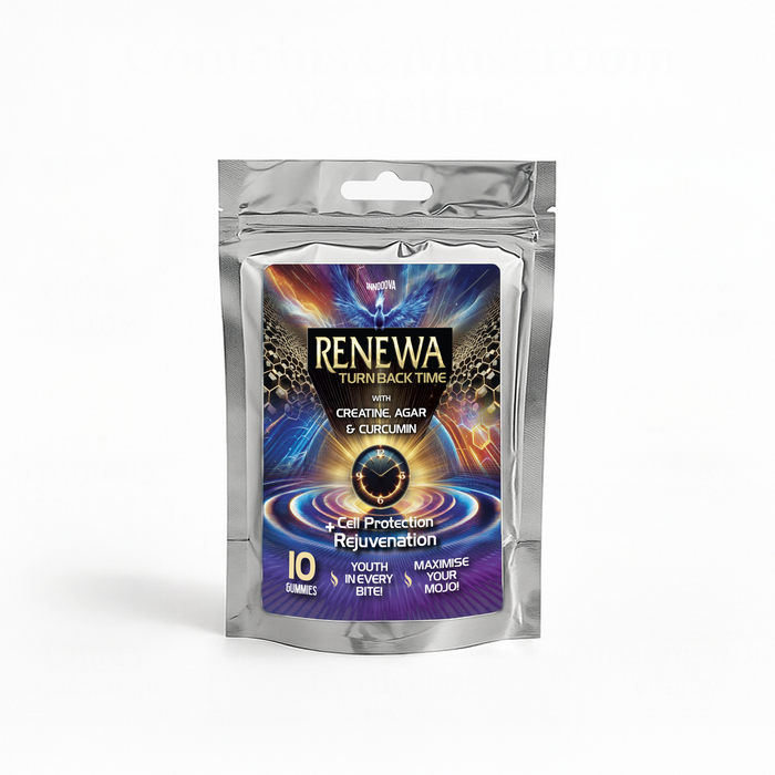 Renewa x10 Gummies | Creatine + Curcumin
